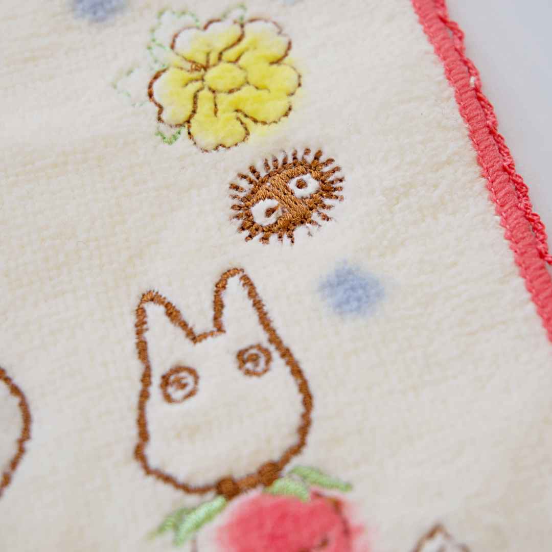 Totoro Mini Towel  |  Wild Red Strawberry