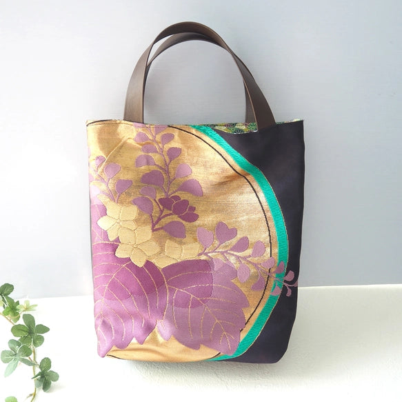 Kimono Tote Bag  - Kyoto Nishijin Textile