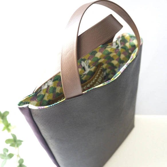 Kimono Tote Bag  - Kyoto Nishijin Textile