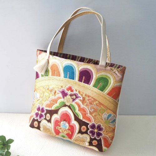 Chic and colorful Kimono Tote Bag