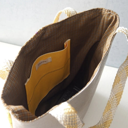 Golden Aura Kimono Tote Bag