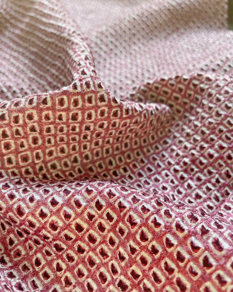 Royal Plum Shibori Kimono Jacket