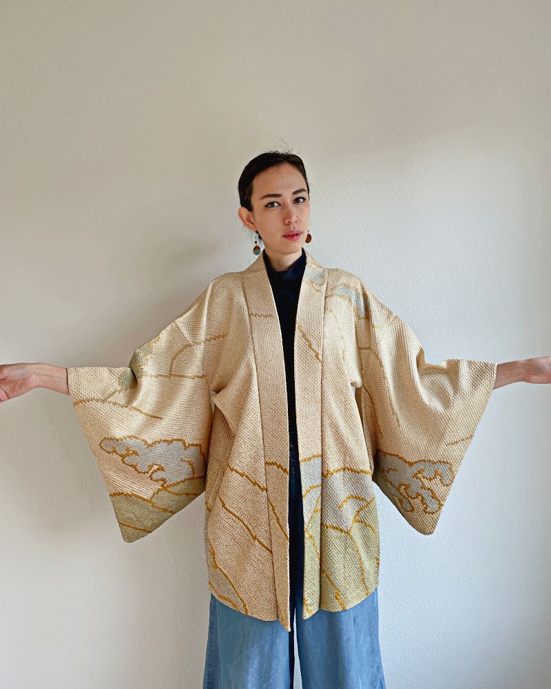 Kinpa the Golden Tide Shibori
