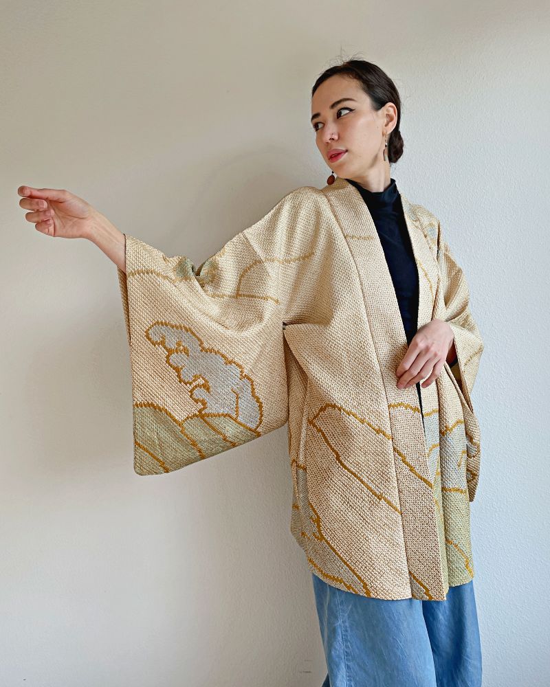 Kinpa the Golden Tide Shibori