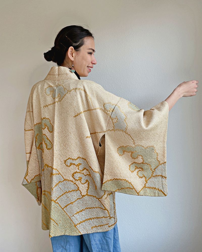 Kinpa the Golden Tide Shibori