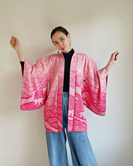 Luminous Mountain Shibori