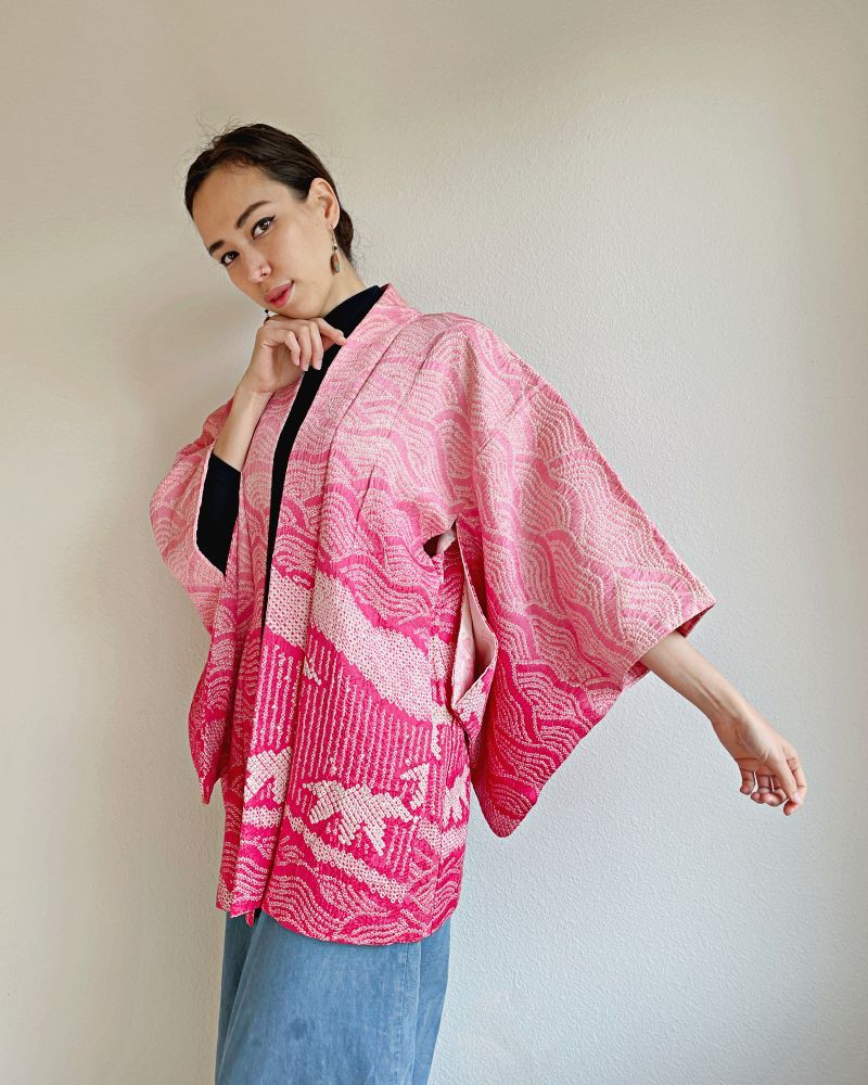 Luminous Mountain Shibori