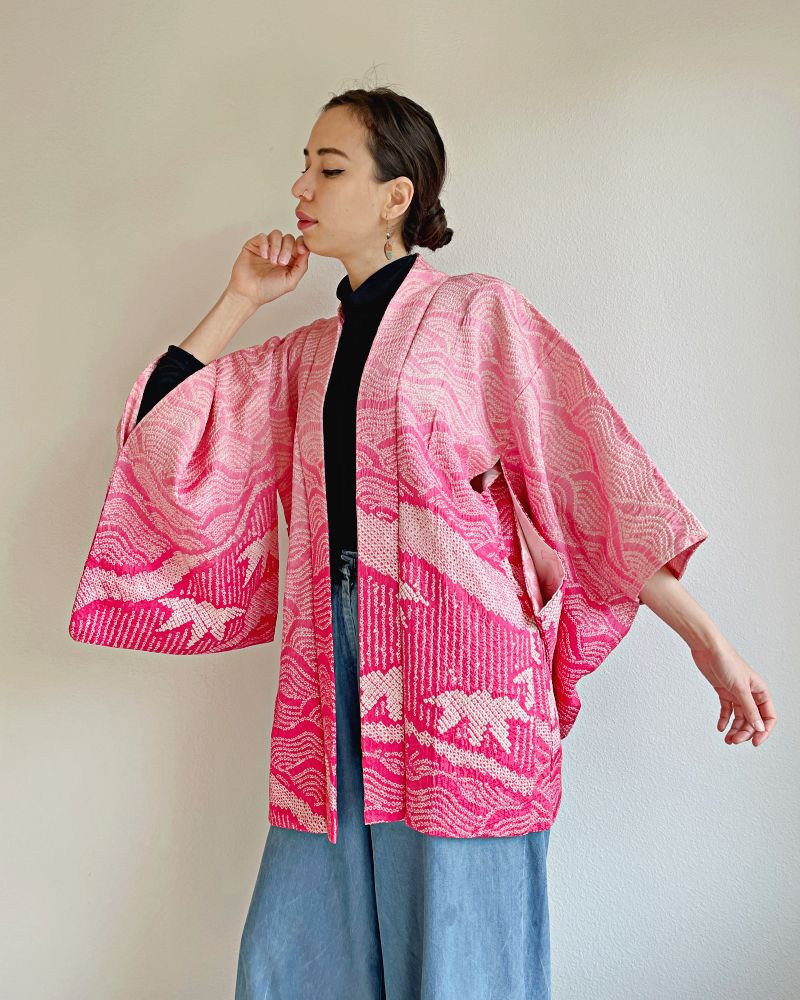 Luminous Mountain Shibori