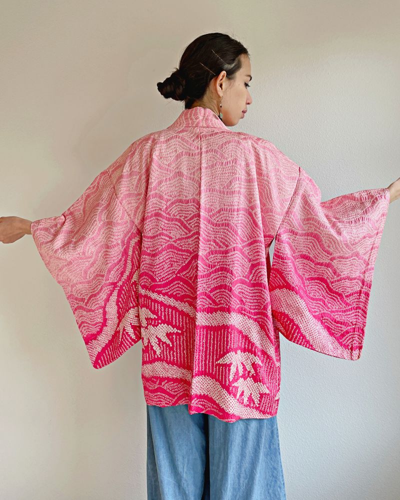 Luminous Mountain Shibori