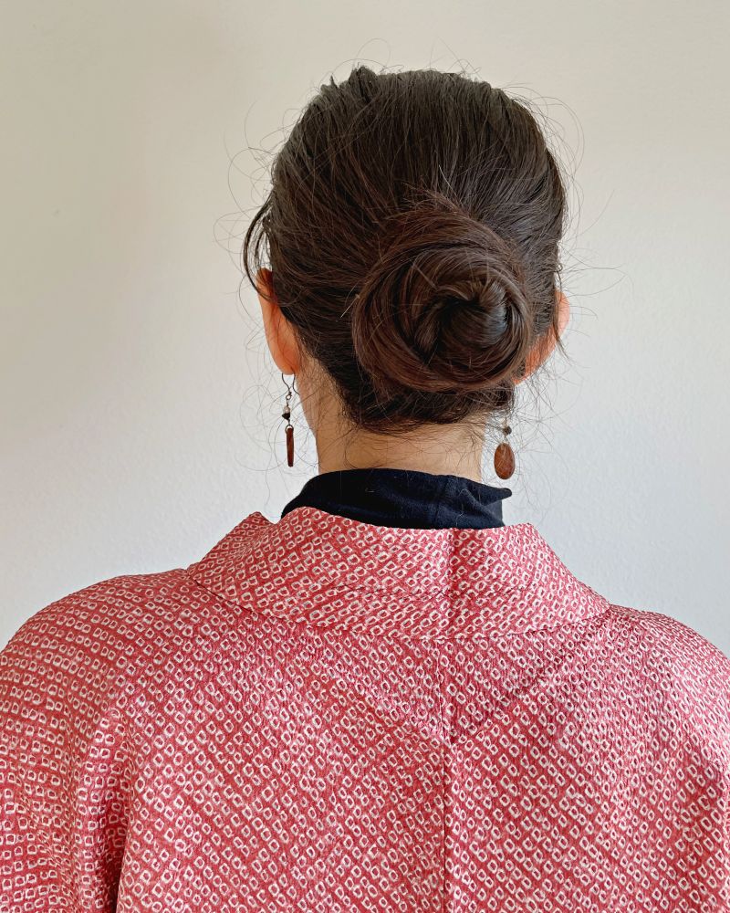 Flower Shadow Shibori Jacket