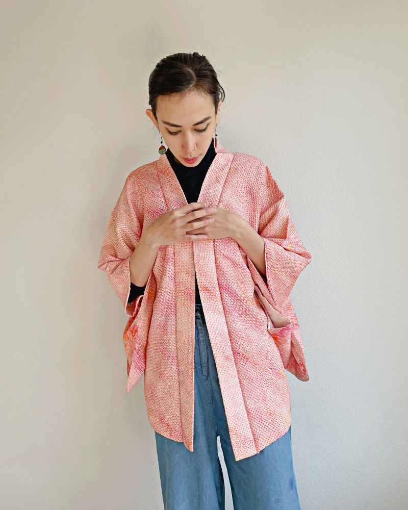 Hazy Fern Shibori Jacket