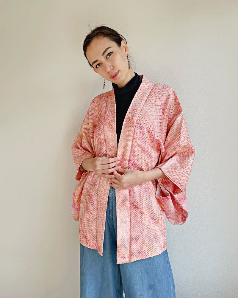 Hazy Fern Shibori Jacket