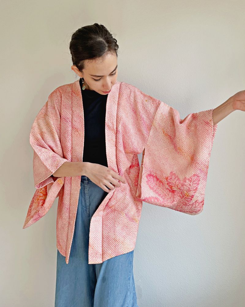Hazy Fern Shibori Jacket