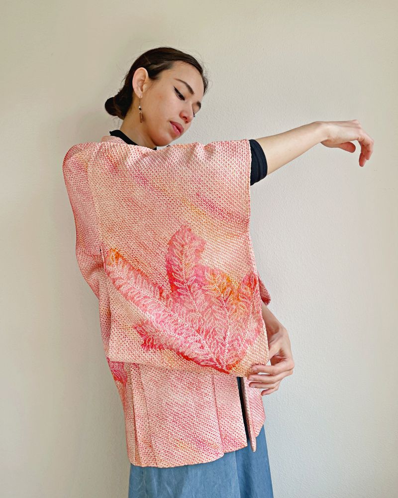 Hazy Fern Shibori Jacket