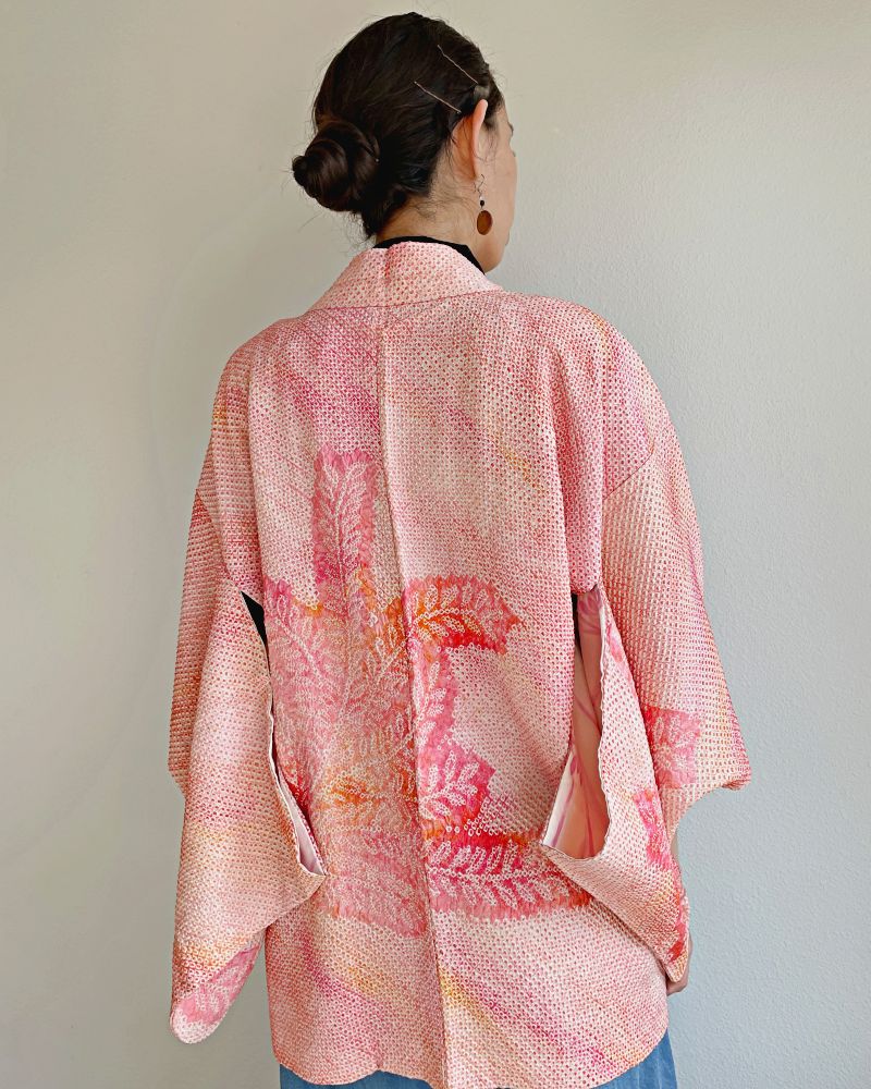 Hazy Fern Shibori Jacket