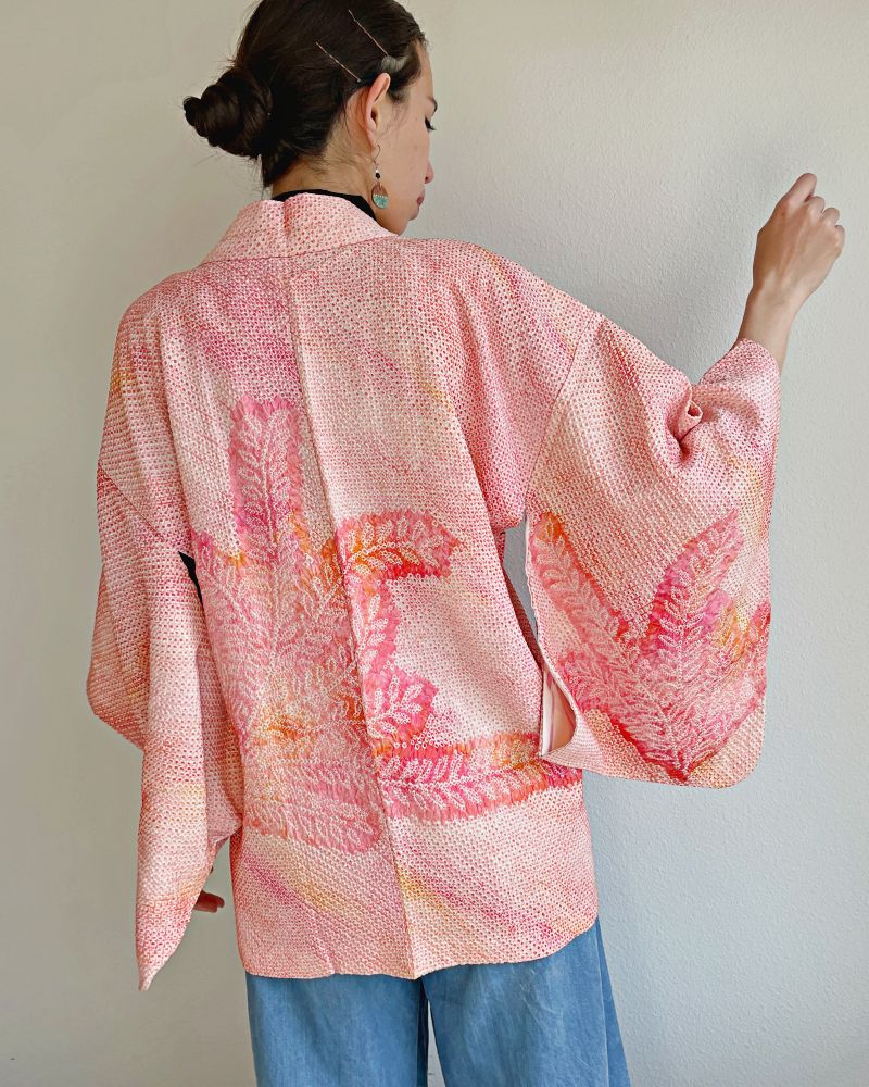 Hazy Fern Shibori Jacket