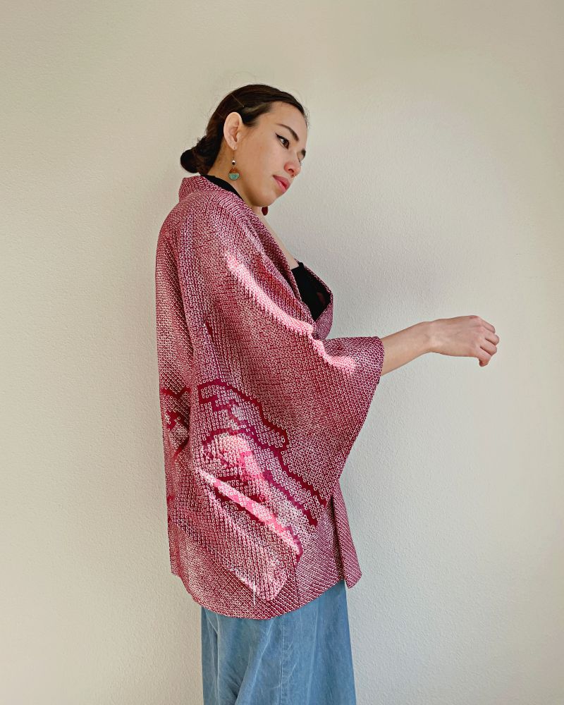 Beni Umi Shibori Jacket