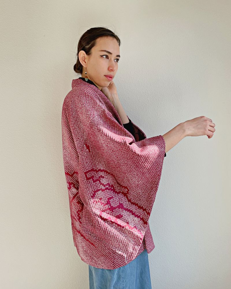 Beni Umi Shibori Jacket