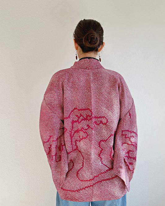 Beni Umi Shibori Jacket