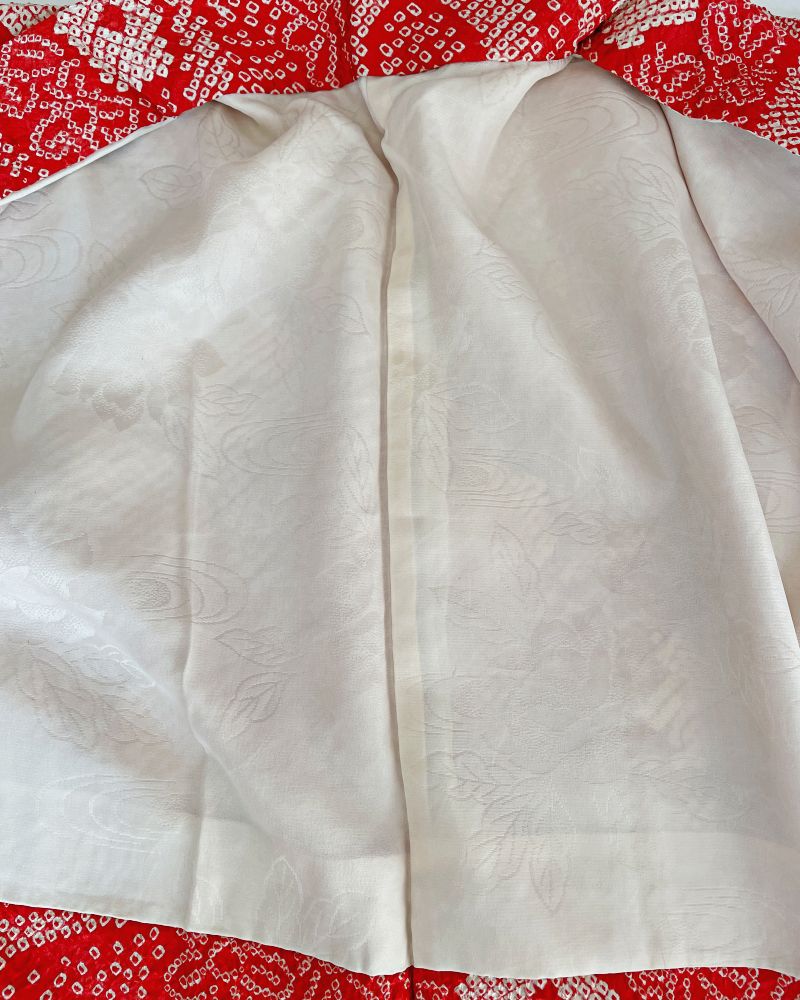 Radiant Red Shibori Jacket