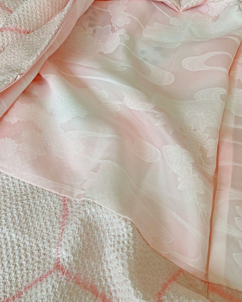 Gentle Blooms Shibori Jacket