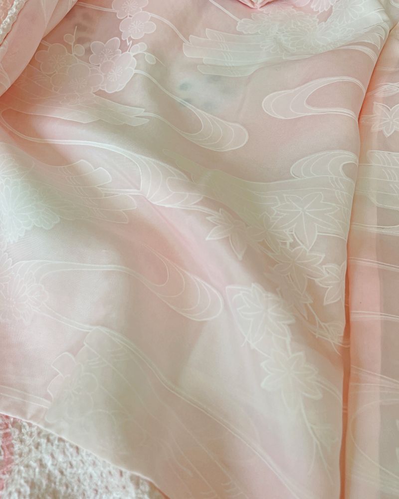 Gentle Blooms Shibori Jacket