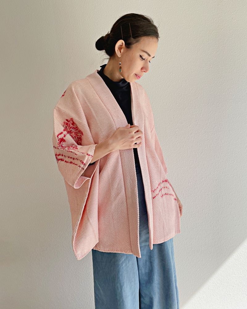 Akai Shida Shibori Jacket
