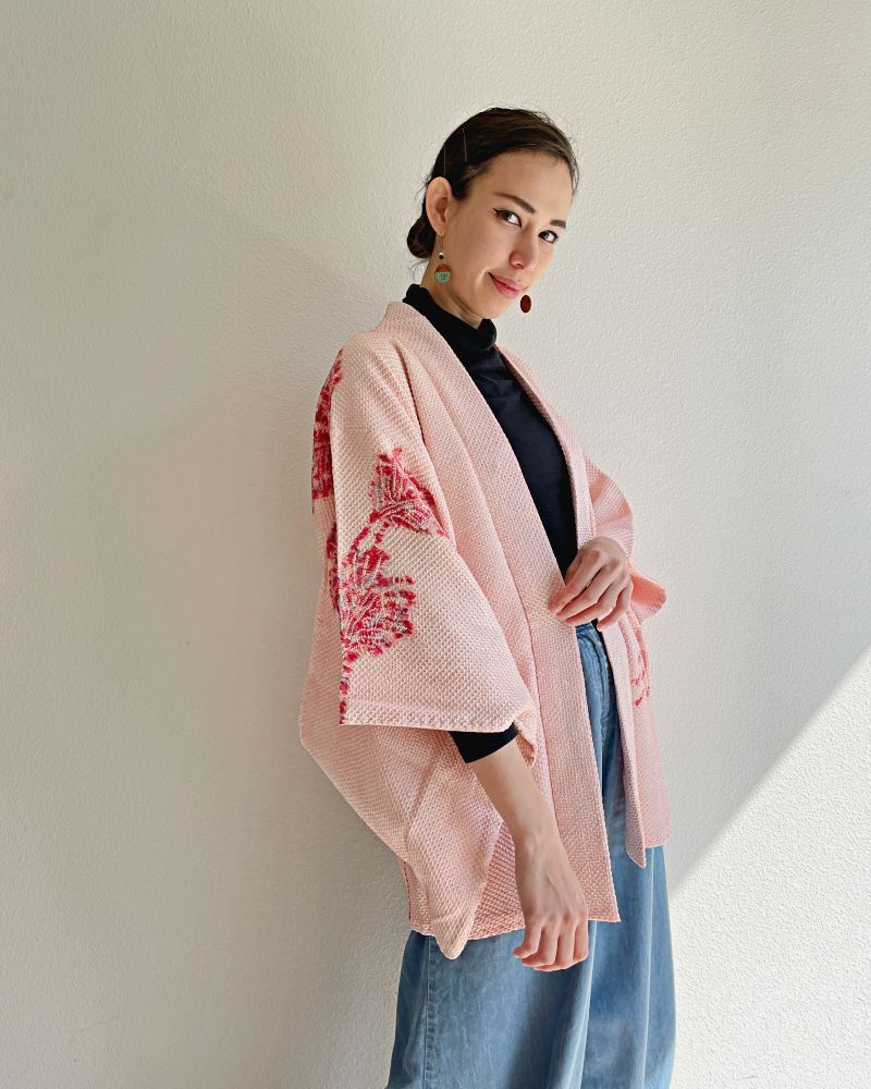 Akai Shida Shibori Jacket