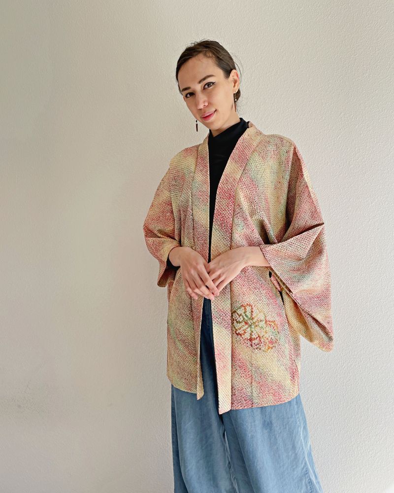 Radiance of Colors Shibori Jacket