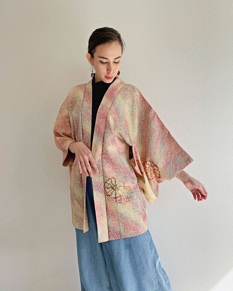Radiance of Colors Shibori Jacket