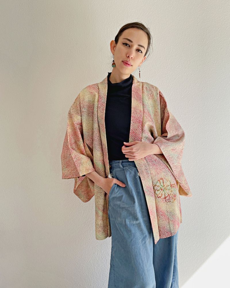 Radiance of Colors Shibori Jacket