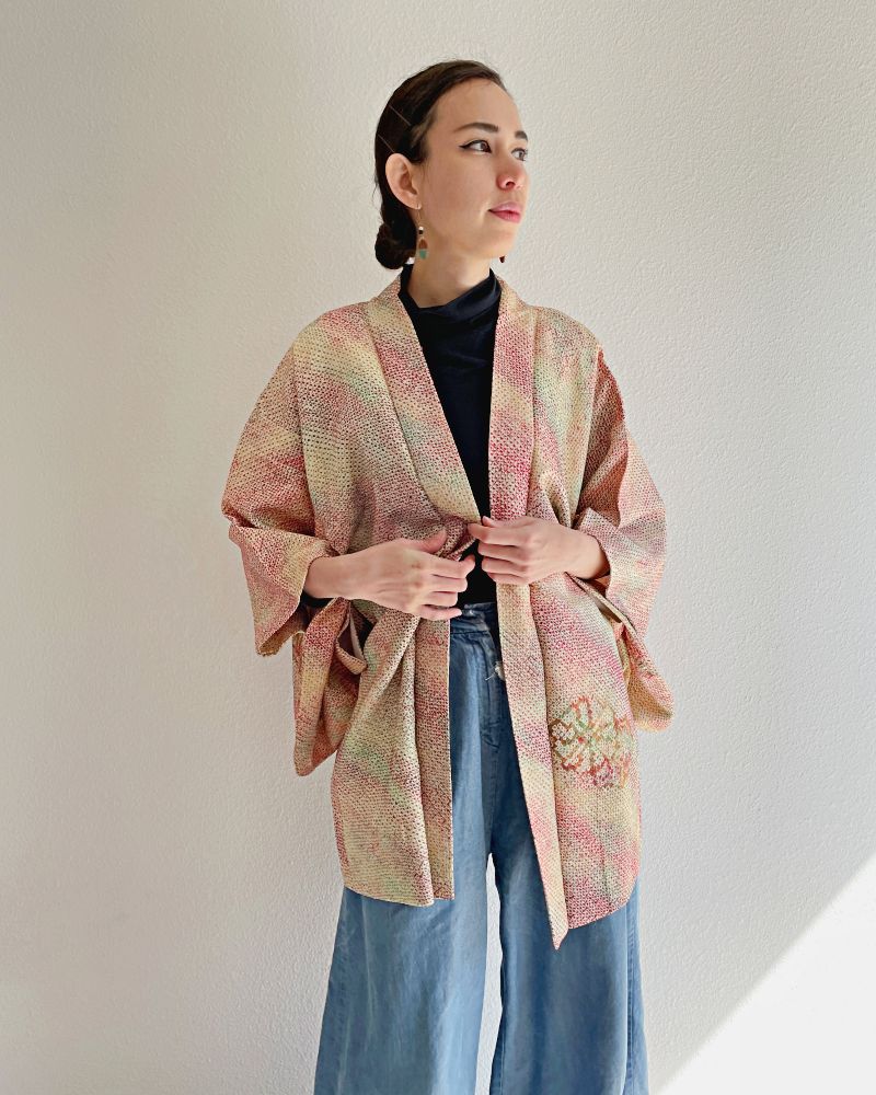 Radiance of Colors Shibori Jacket