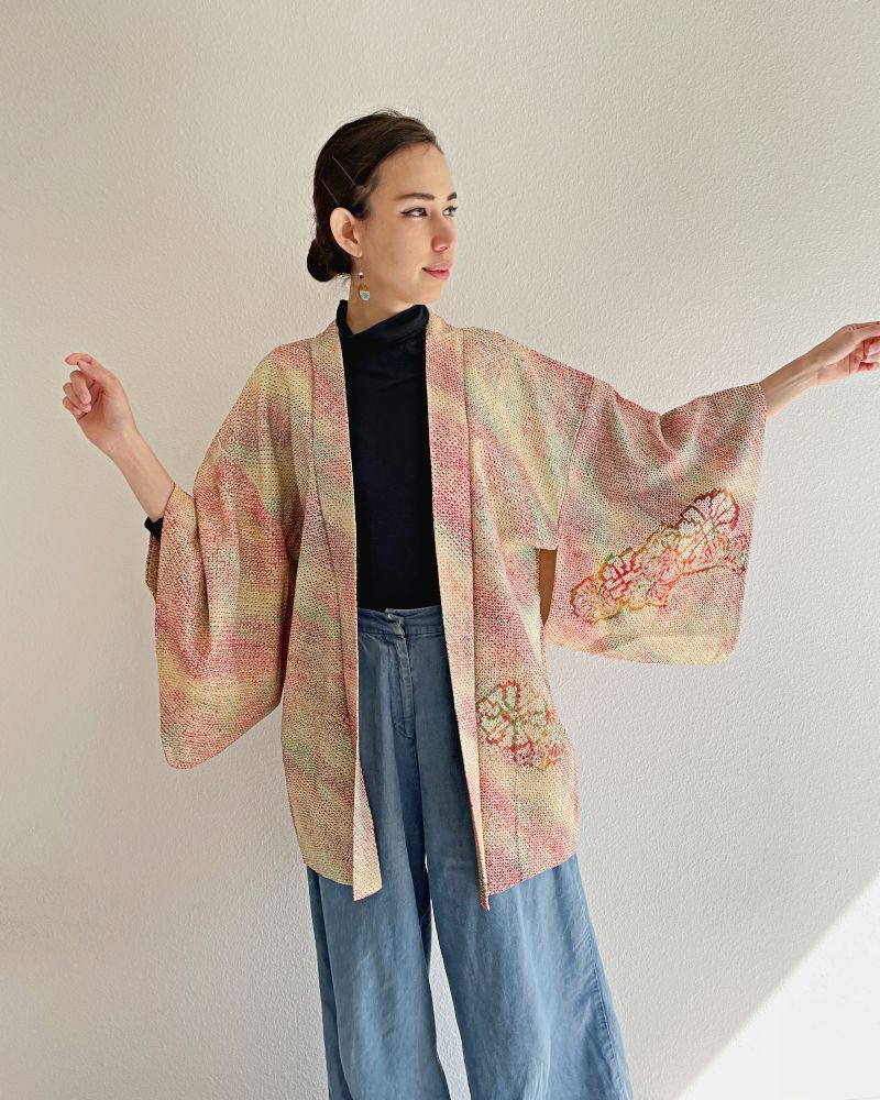 Radiance of Colors Shibori Jacket