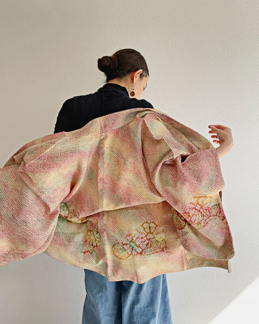 Radiance of Colors Shibori Jacket