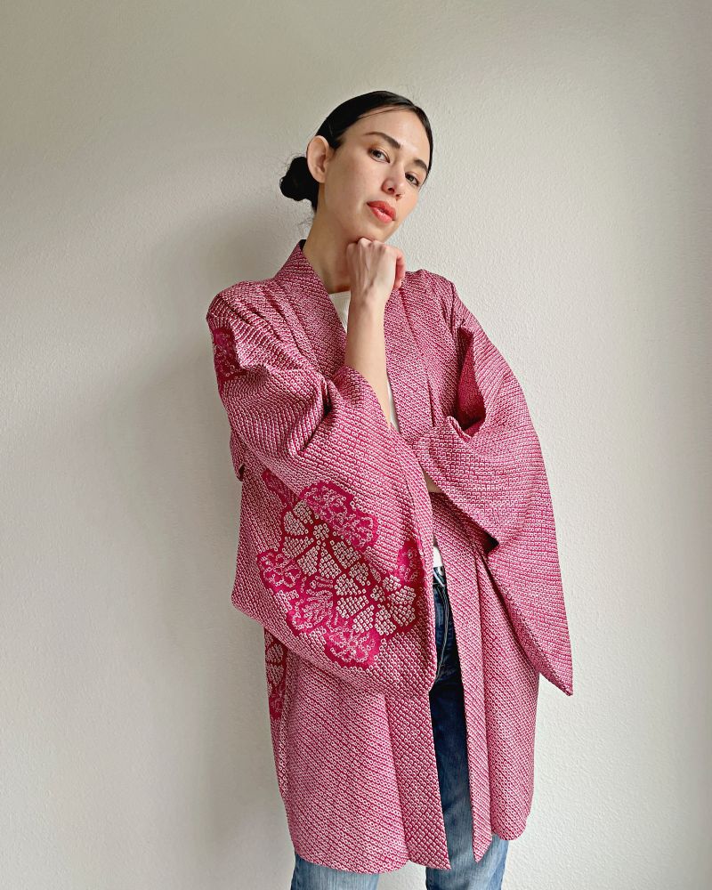 Benigiku Haori Kimono Jacket