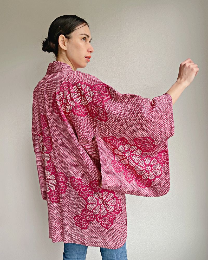 Benigiku Haori Kimono Jacket