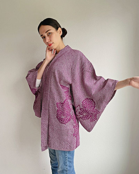 Kiku Momiji Kimono Jacket