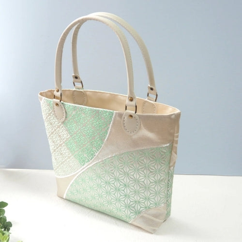 Hemp Pattern Kimono Tote Bag