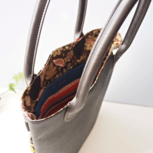 Floral Chain Kimono Tote Bag