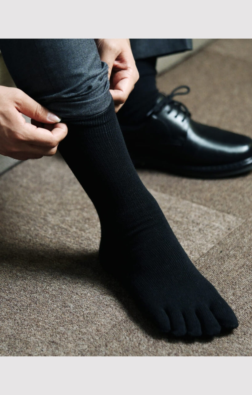 SilverComfort: Silver Thread Toe Socks