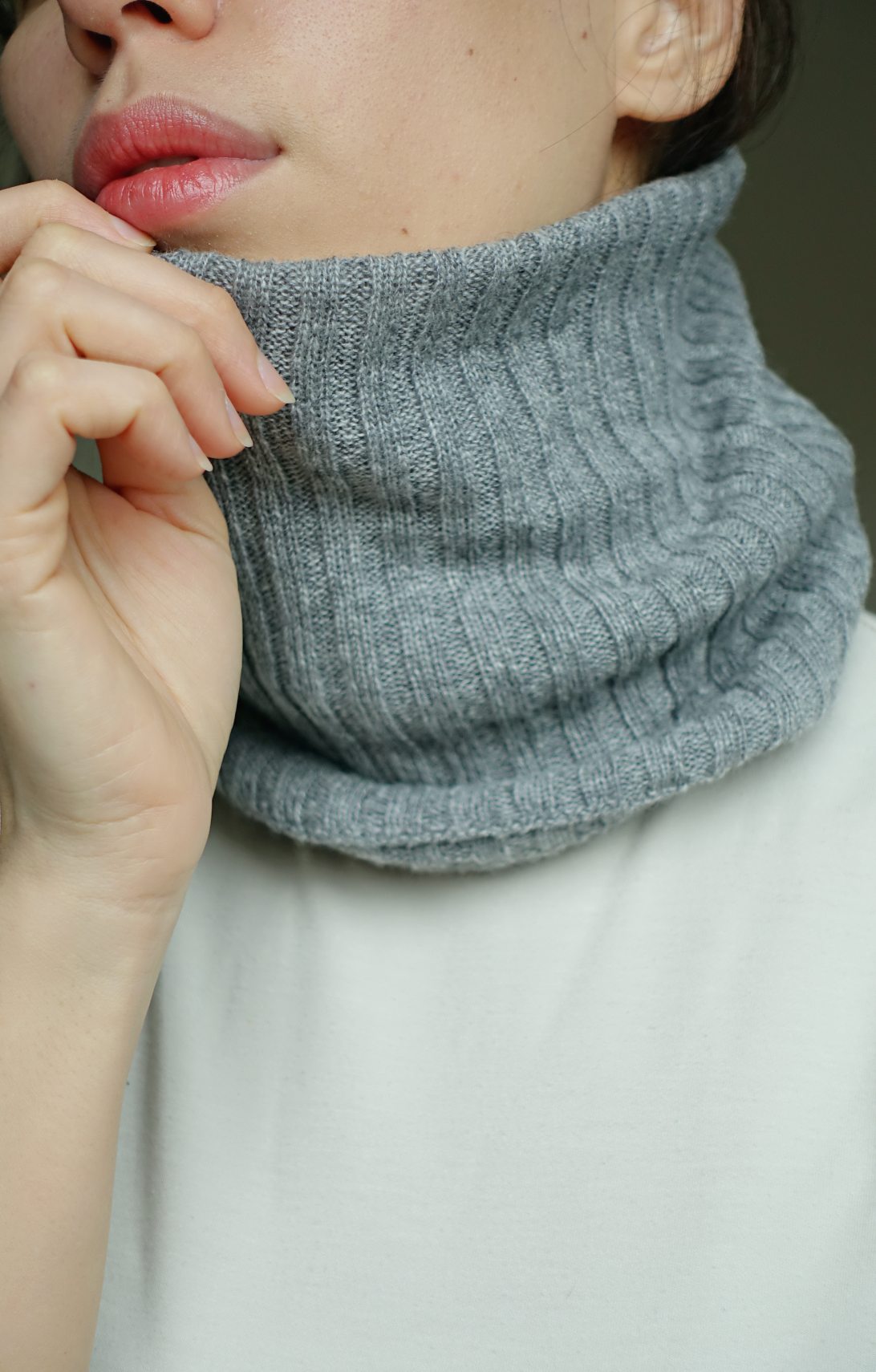 Cashmere Silk Neck Warmer